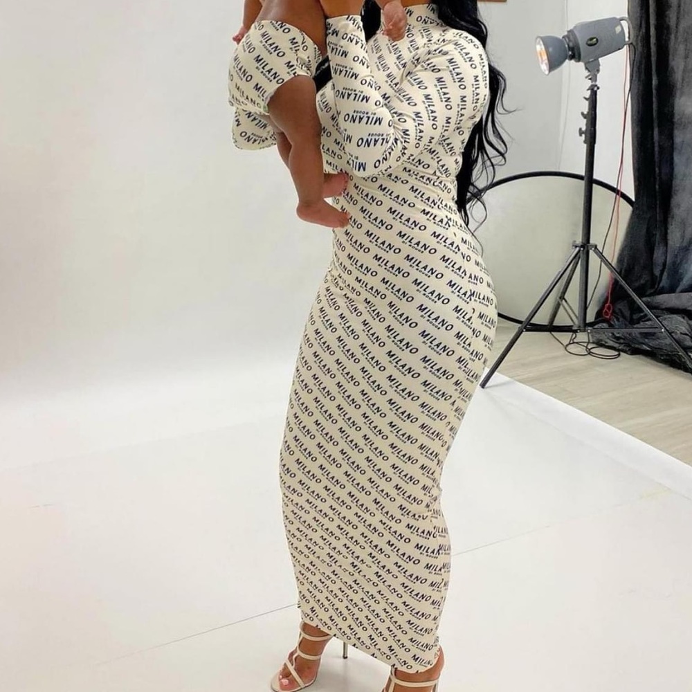 Lani Print Dress